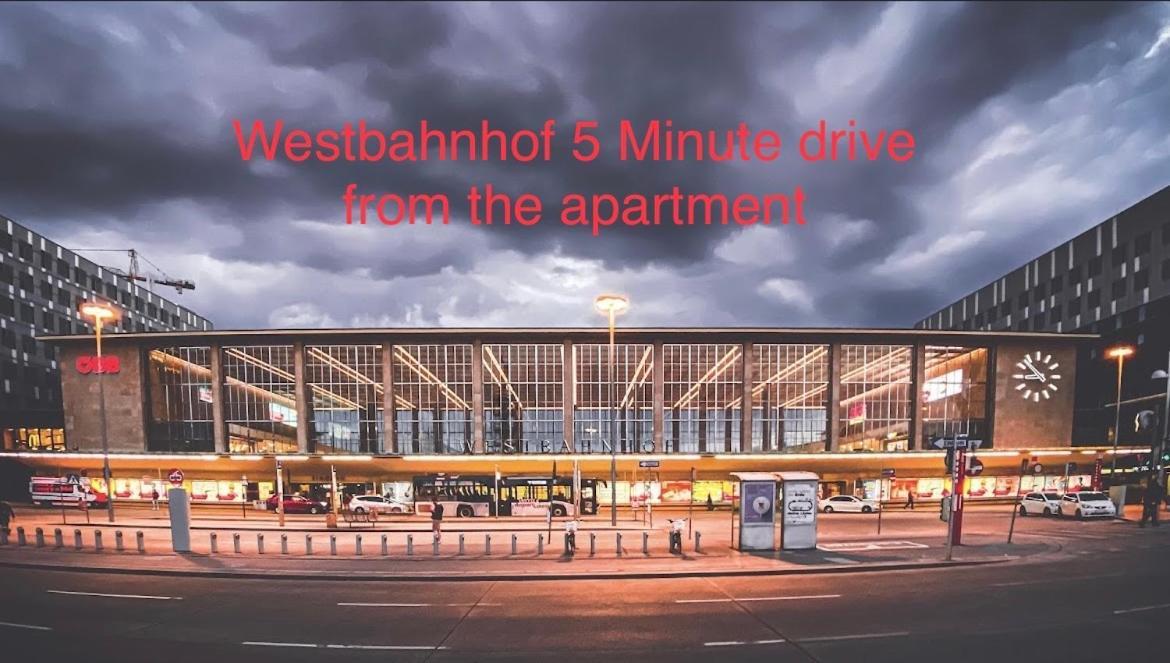 Moonlight Apartment With Porch Near Schoenbrunn And Westbahnhof Viyana Dış mekan fotoğraf